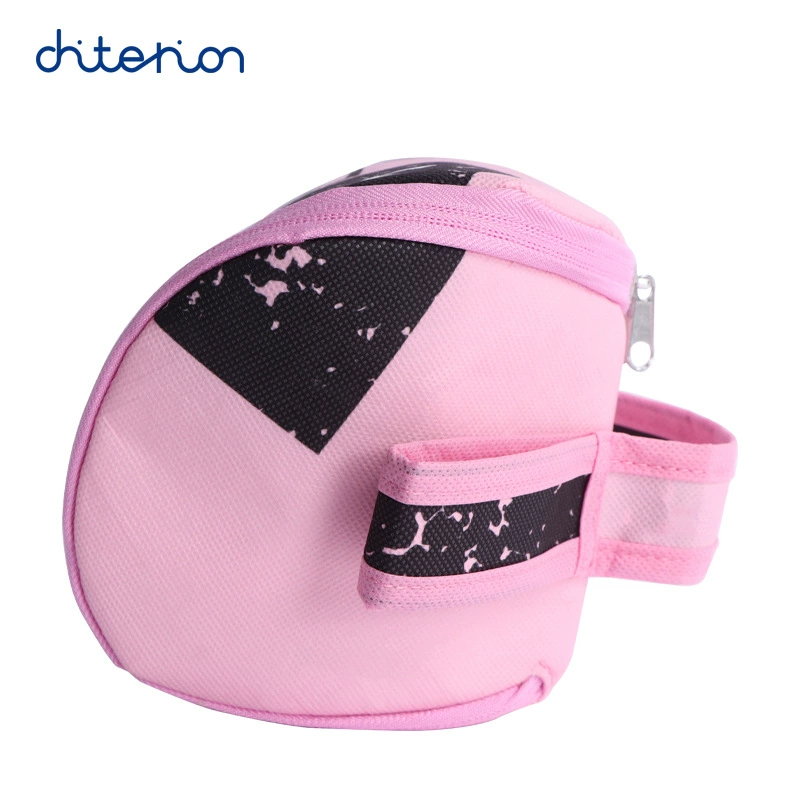 Fuchsia cartoon handheld thermos for kindergarten