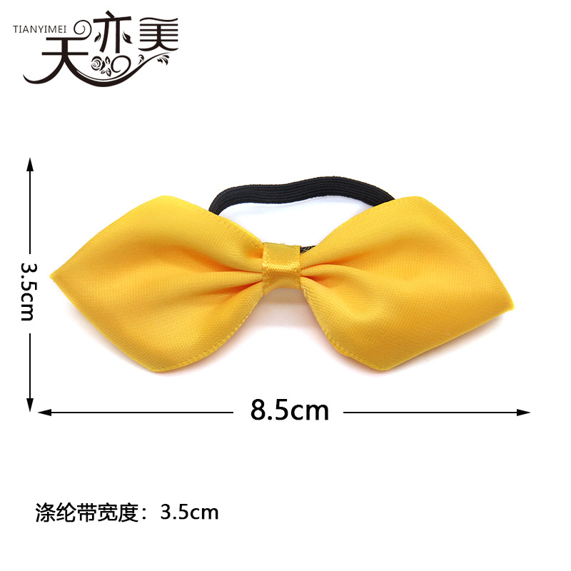 Tianyi Mei al por mayor botella de perfume/botella de vino/Embalaje de regalo decorativo pajarita Arco de la cinta hecha a mano