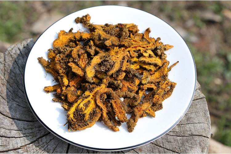 Dried Coptis Slices Huang Lian 500g Traditional Chinese Herb for Decoction and Herbal Tea overview