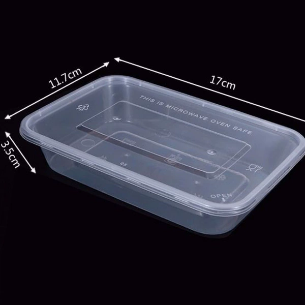 Rectangular, 500 ml