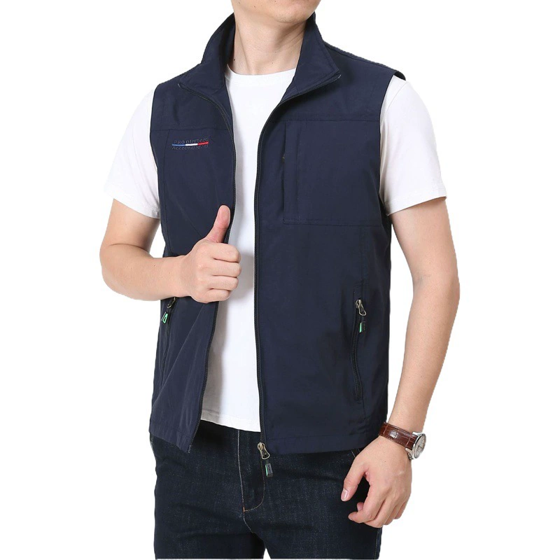 Новый весенне-осенний мужской повседневный жилет для фотосъемки на открытом воздухе, жилет для альпинизма, куртка