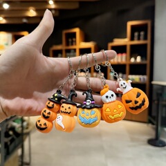 創意的なハロウィンのキーホルダーのストラップの自動車のカバンのキーホルダーのストラップの地はブラインドの箱を押しておかしな贈り物の卸売りをします。