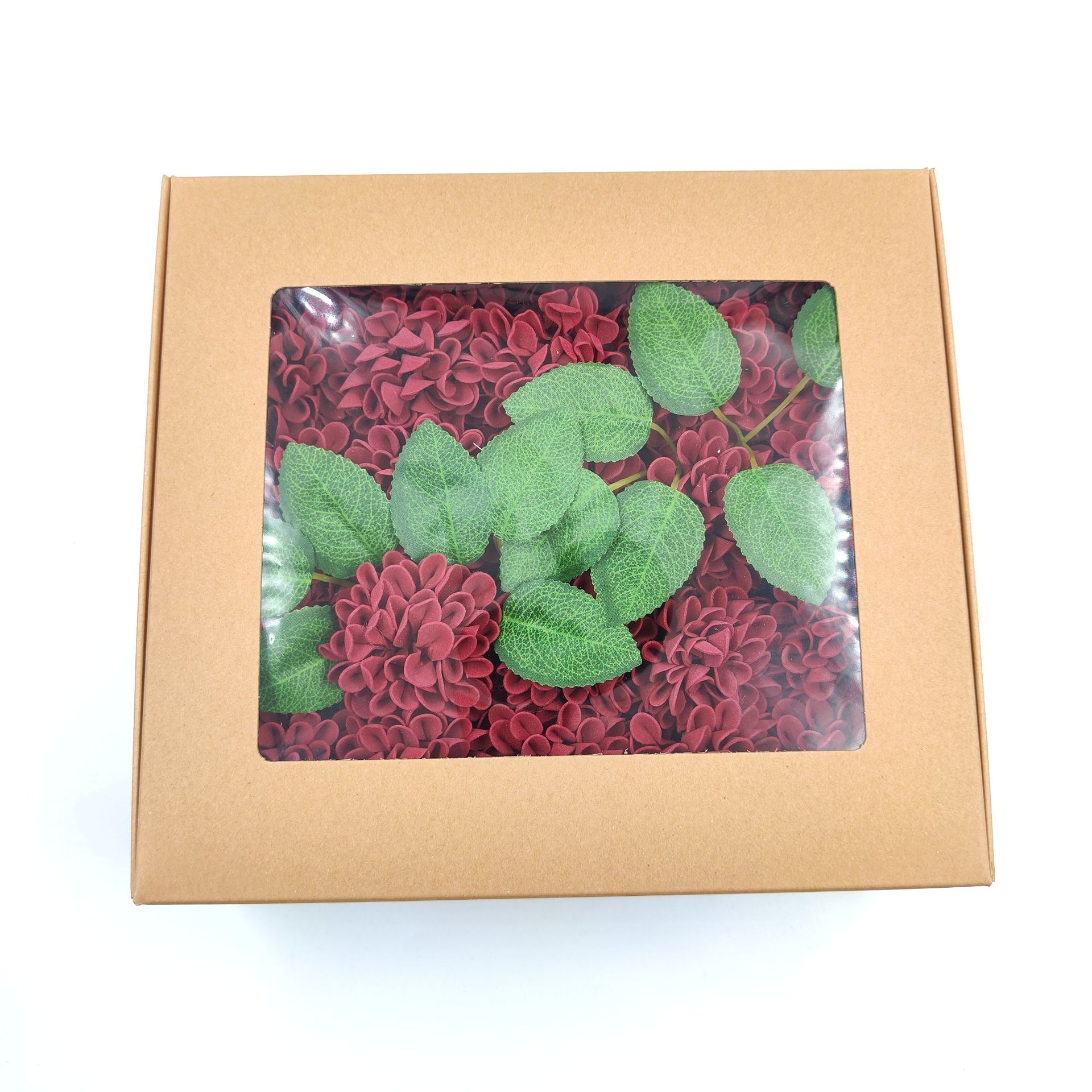 PE Material Flower Pattern Elegant Romantic Flower PE Imitation Plants Artificial Flowers