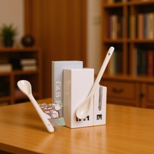 长柄咖啡勺子批发勺子批发白杯变色杯咖啡勺陶瓷勺西餐西式