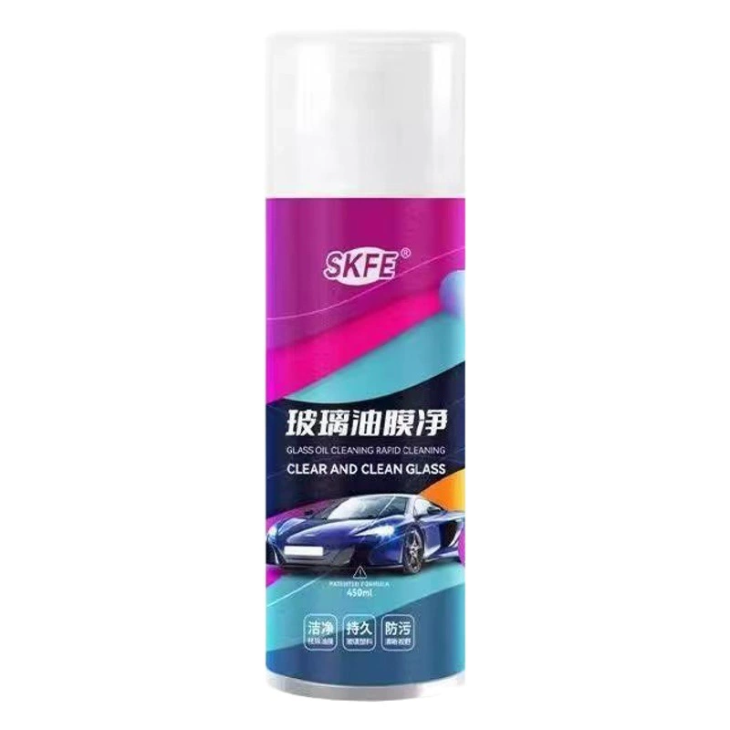 SKFE стеклянная масляная пленка Чистая 450 мл Автомобильная стеклянная масляная пленка большой емкости чистая и яркая на складе может быть доставлена одна штука