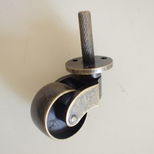 生产铜家具脚轮 沙发轮 圆杯方杯丝杆插杆家具家居桌椅轮 推车轮