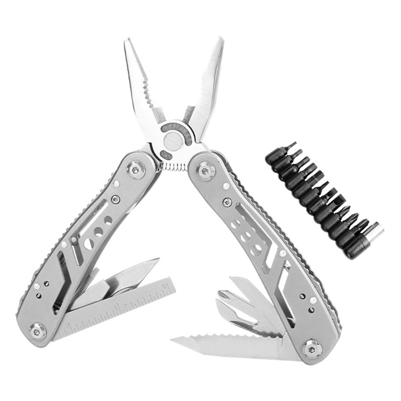 Outdoor Stainless Steel Multi-Functional Knife Pliers Folding Multi-Purpose Pliers Small Knife Tool Pliers Wholesale Outdoor Tactical Knife