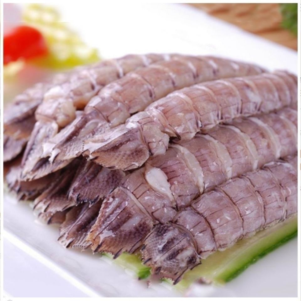 皮皮虾纯肉新鲜爬虾肉虾姑肉琵琶虾饺子陷虾爬子虾肉海鲜真空非熟