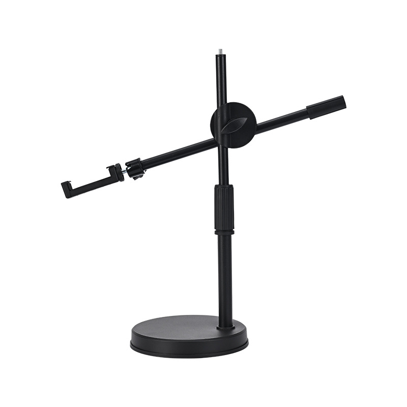 Suministro directo de fábrica, soporte para teléfono móvil de escritorio, grabación en vivo, soporte retráctil, soporte de fotografía de enseñanza