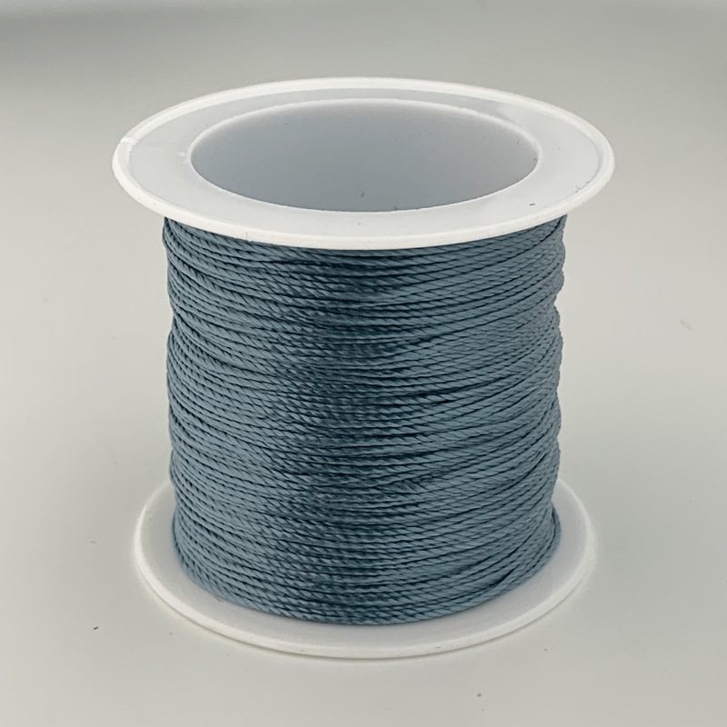 12 hilos de alambre trenzado hilo rojo hilo de color Morandi cuerda trenzada collar cuerda cuerda trenzada a mano material de bricolaje