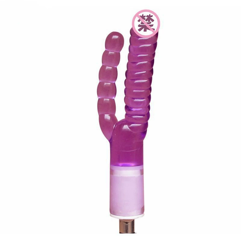 Meiheng Lala female cannon accessories transparent crystal simulation penis elbow elbow backstard wholesale