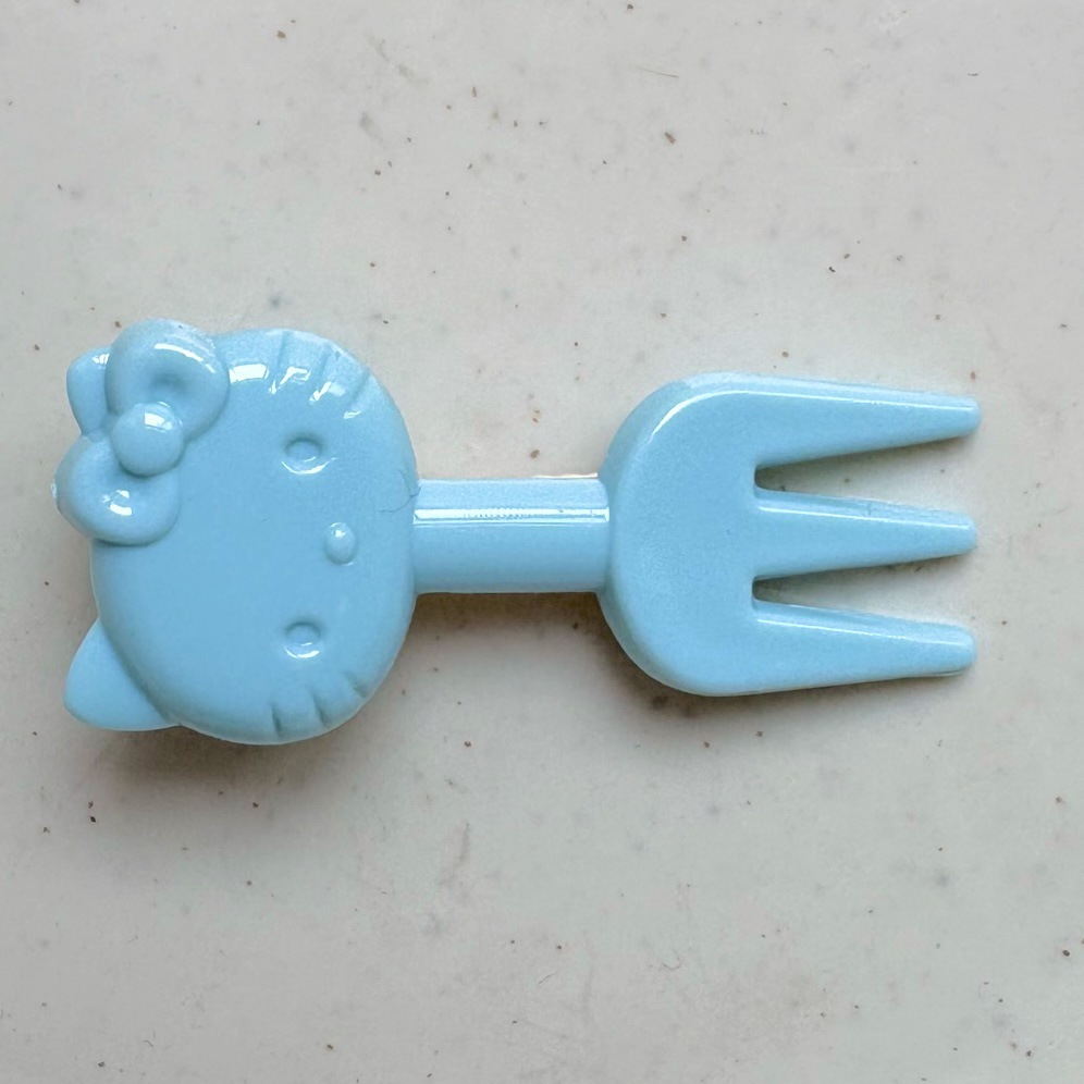 고양이 포크 블루