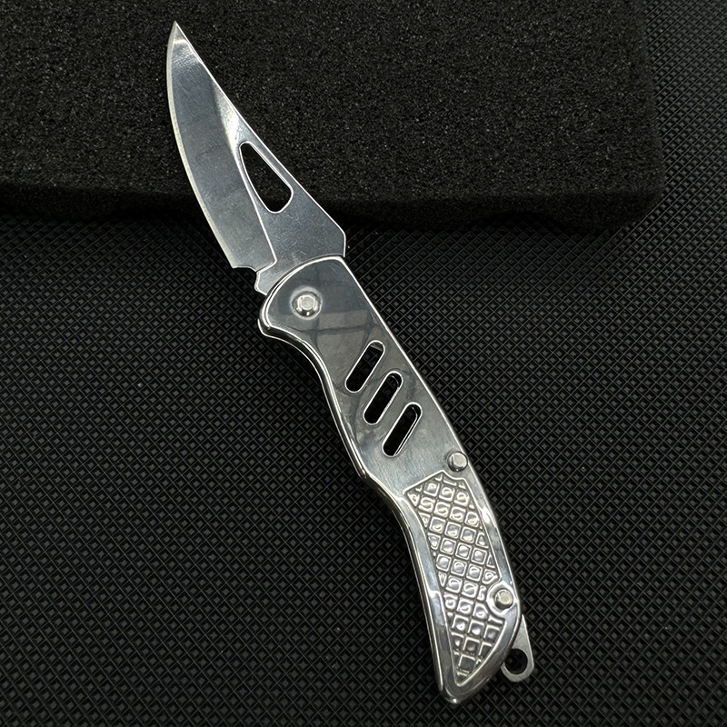 厂家直销小刀防身折叠刀口袋折刀求生不锈钢水果刀随身