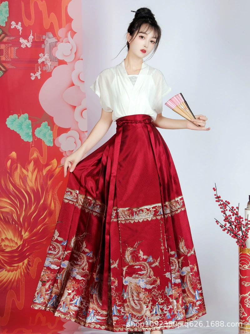 Genuine summer thin Hanfu, Chinese style, full set