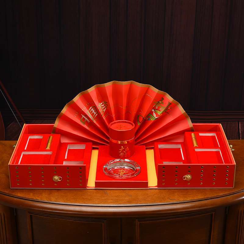 Factory spot wholesale big country glory Chinese gift box Music gift box Chinese style double open gift box postage