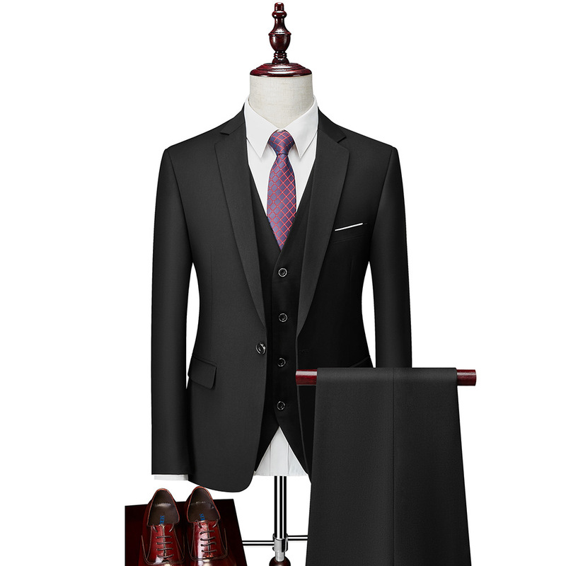 Men's Suit Business Dress Men's Suit Wedding Groom Single Row One Button Suit Men's Suit Men's Suit Business Dress Men's Suit Wedding Groom Single Row One Button Suit Men's Suit