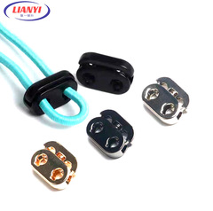 金屬豬鼻扣服裝鬆緊調節扣止滑扣羽絨服運動褲彈簧扣輔料