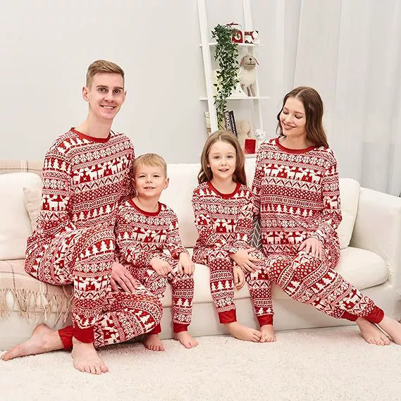 Новая коллекция пижам для всей семьи (родитель-ребенок) Amazon Осень/Зима 2025 – идеальный вариант для дома