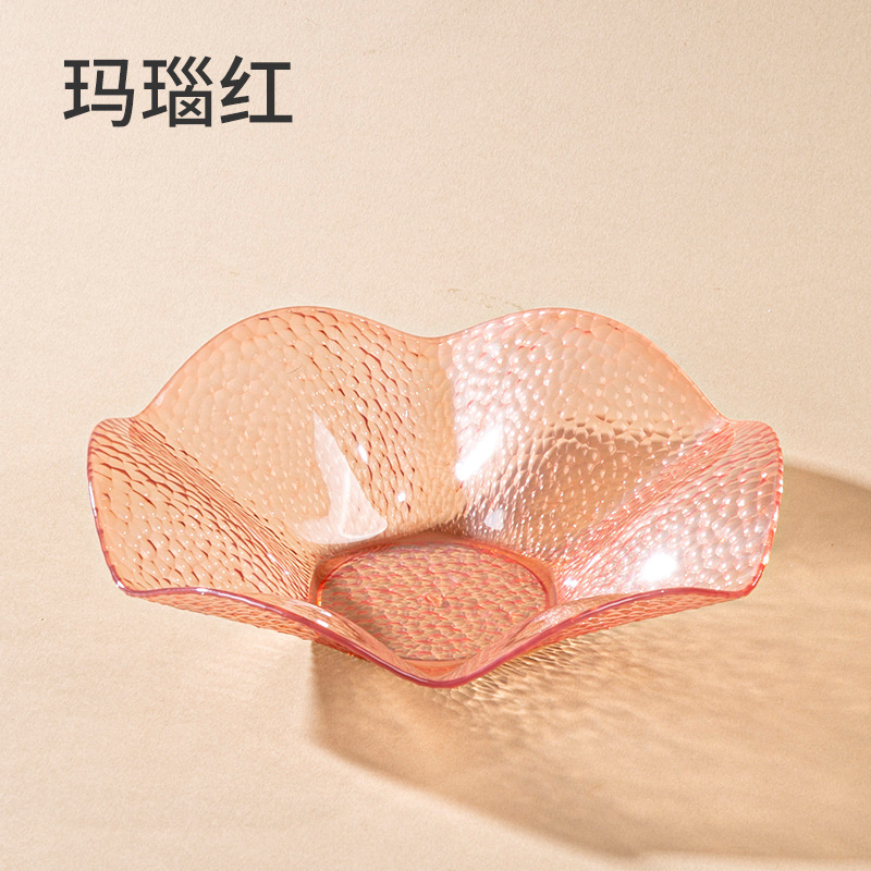 Yi Lijie Plato de frutas de lujo ligero Sala de estar para el hogar Mesa de centro Cesta de frutas Plato de dulces de bocadillos Plato de frutas secas Plato de dim sum