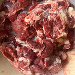 牛碎肉散养纯干清真新鲜剔骨碎牛肉不调理筋肉巴脑原切天然鲜牛肉