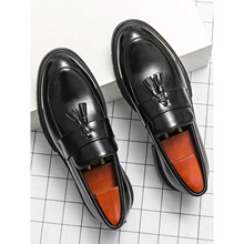 I 52924 British Style Tassel Casual Shoes Ӣ������ƤЬ
