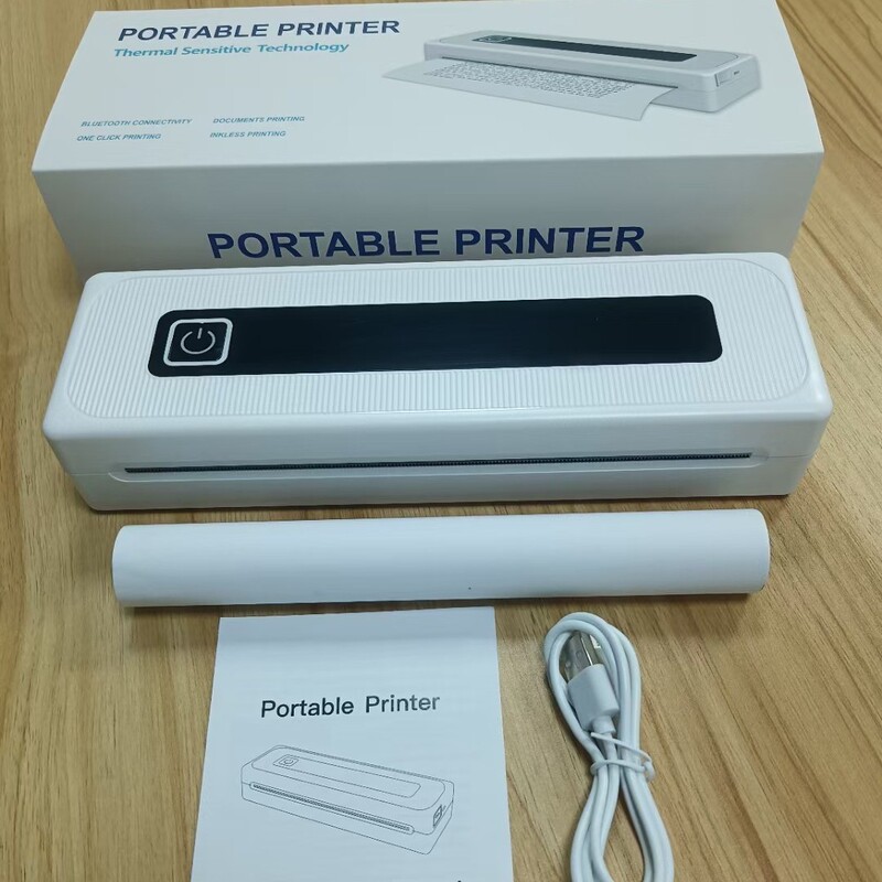 Cross-Border Thermal Tattoo A4 Printer Mini Portable Student Pocket Color Photo Printing Bluetooth Printer