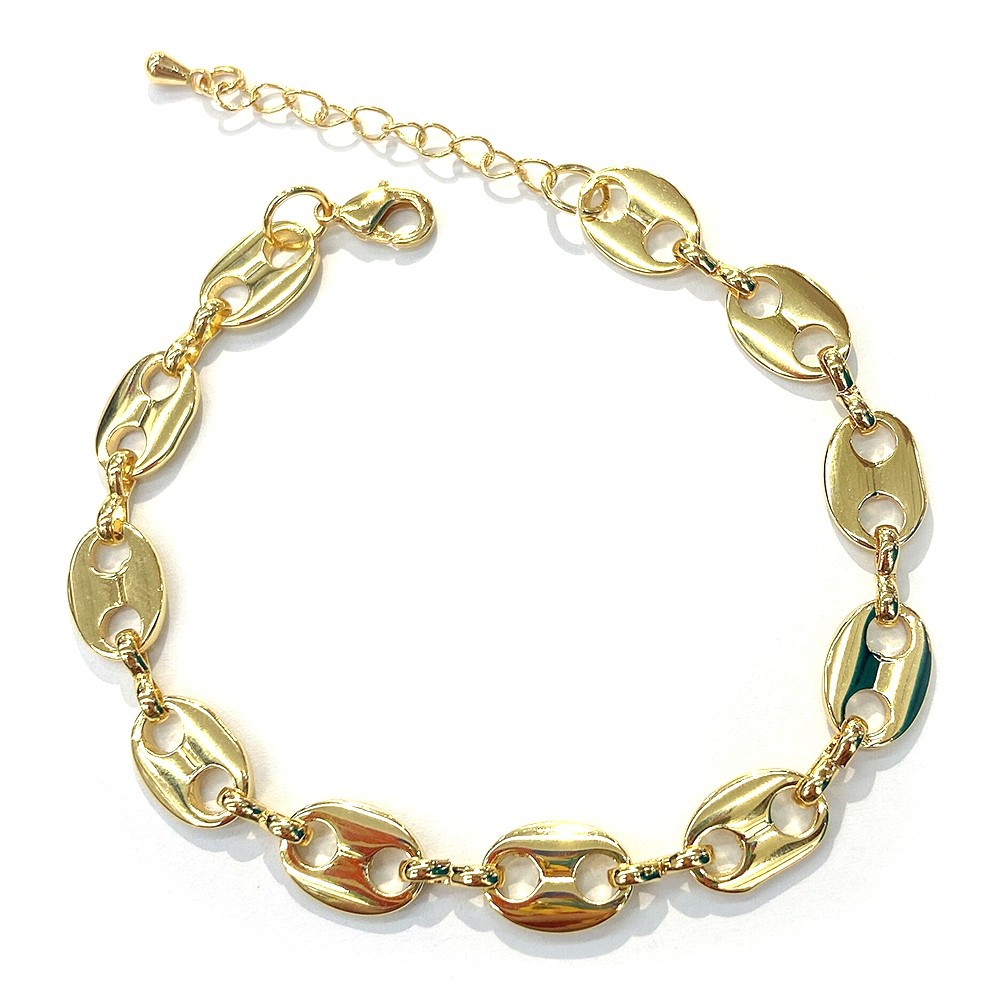 1 Piece 1 Set Fashion Geometric Pearl Knitting Womenu0027S Bracelets