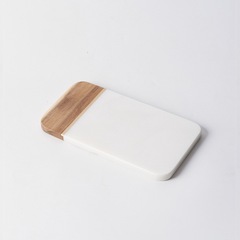 廠家批發大理石拼接實木餐盤 廚房菜板 砧板 創意西餐平盤 牛排盤