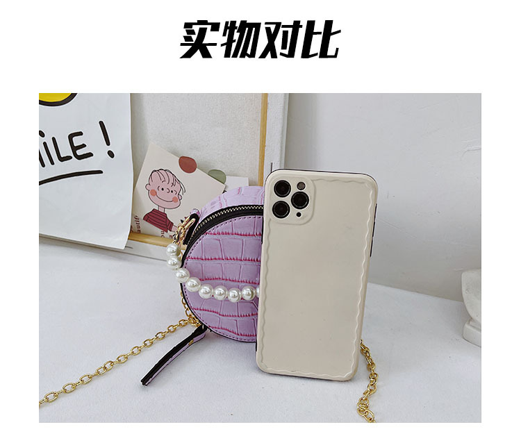 Fashion Pearl Chain Decor Children's Shoulder Bag display picture 9