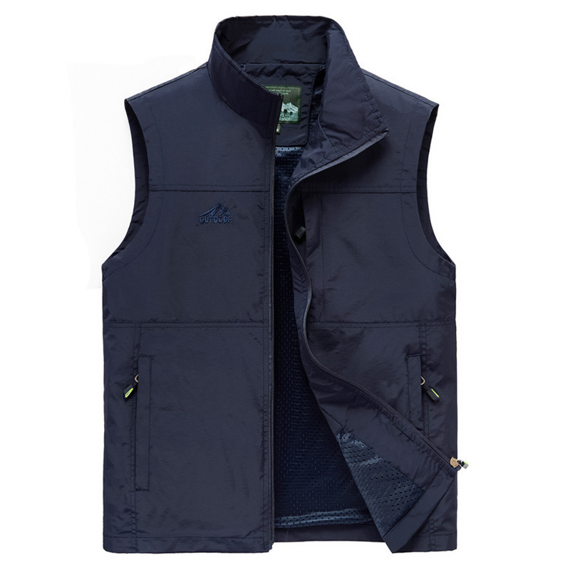 Spring and Autumn 2023 Men's New Outdoor plus size Vest Sports Mountaineering Vest for Cross-border E-commerce Spring and Autumn 2023 Men's New Outdoor plus size Vest Sports Mountaineering Vest for Cross-border E-commerce