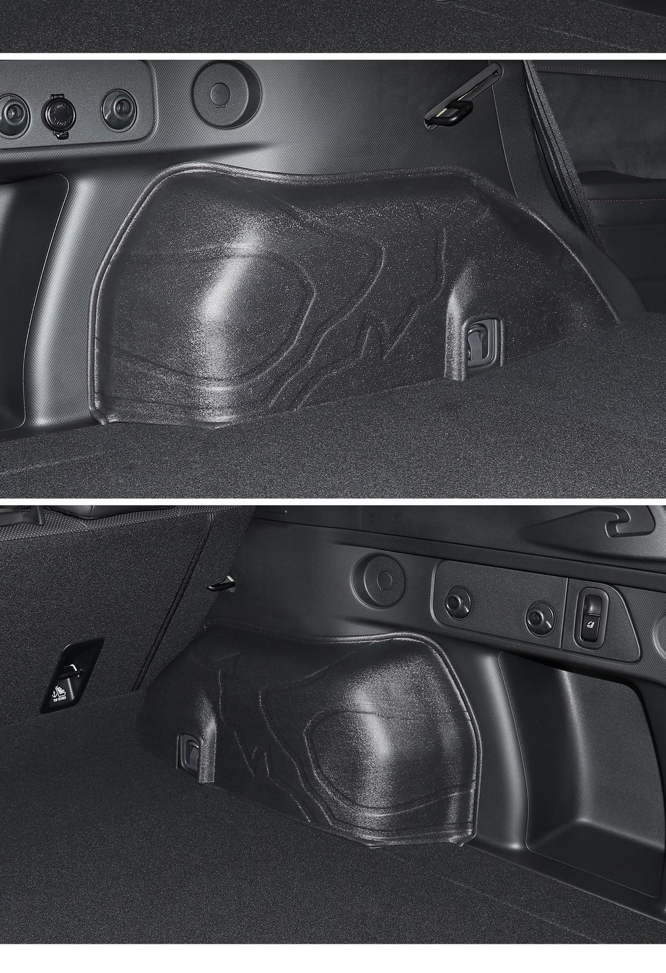 Suitable for 26 Subaru Forester Modified Trunk Mats Tpe Waterproof Trunk Mats Forester Side Bags