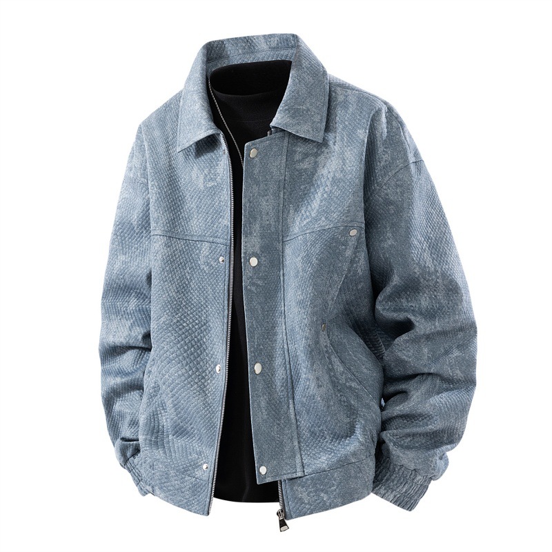 Monochrome Man – Neue Retro-Herrenjacke für Frühling/Herbst 2026: Trendige, lockere und vielseitige Marke für Damen und Herren._voghion.com