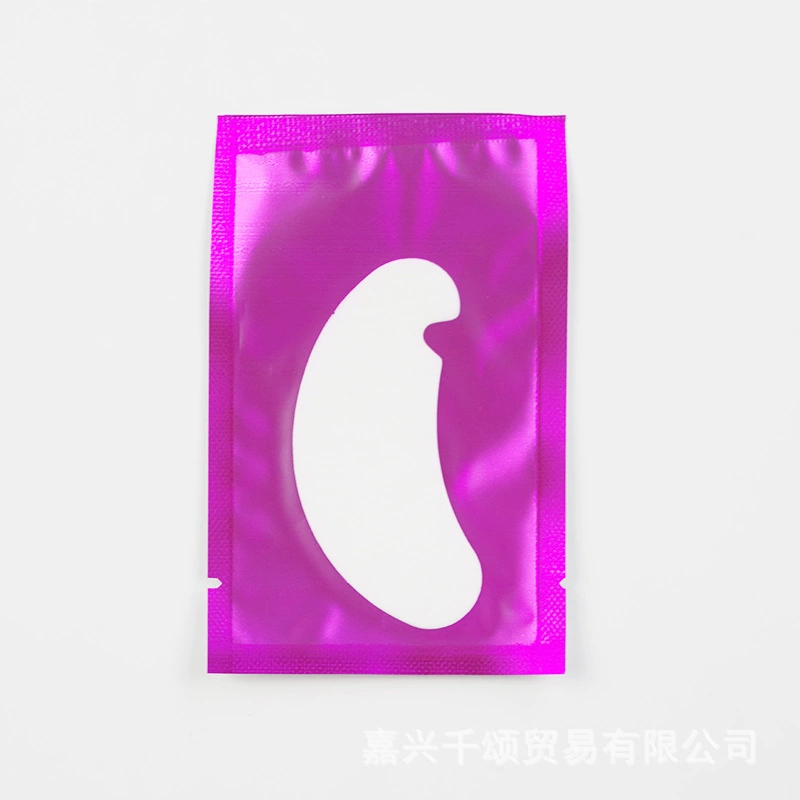 Thin Collagen Eye Gel Patch for Eyelash Extensions, Lint-Free Single Pair, Portable