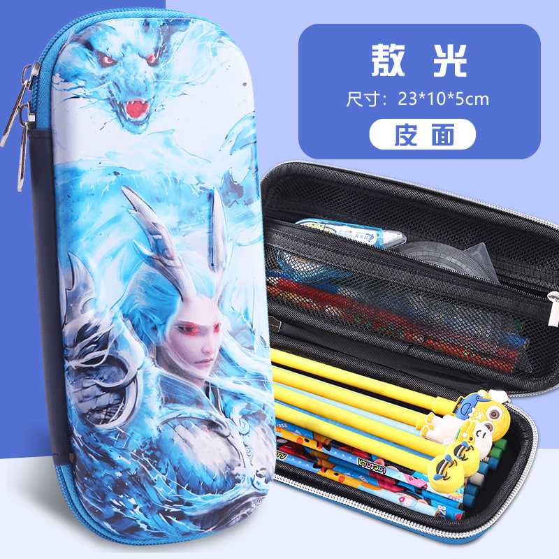 Nueva caja de papelería de dibujos animados Capibara para niños y niñas de gran capacidad para niños 3D caja de lápiz bolsas de lápiz