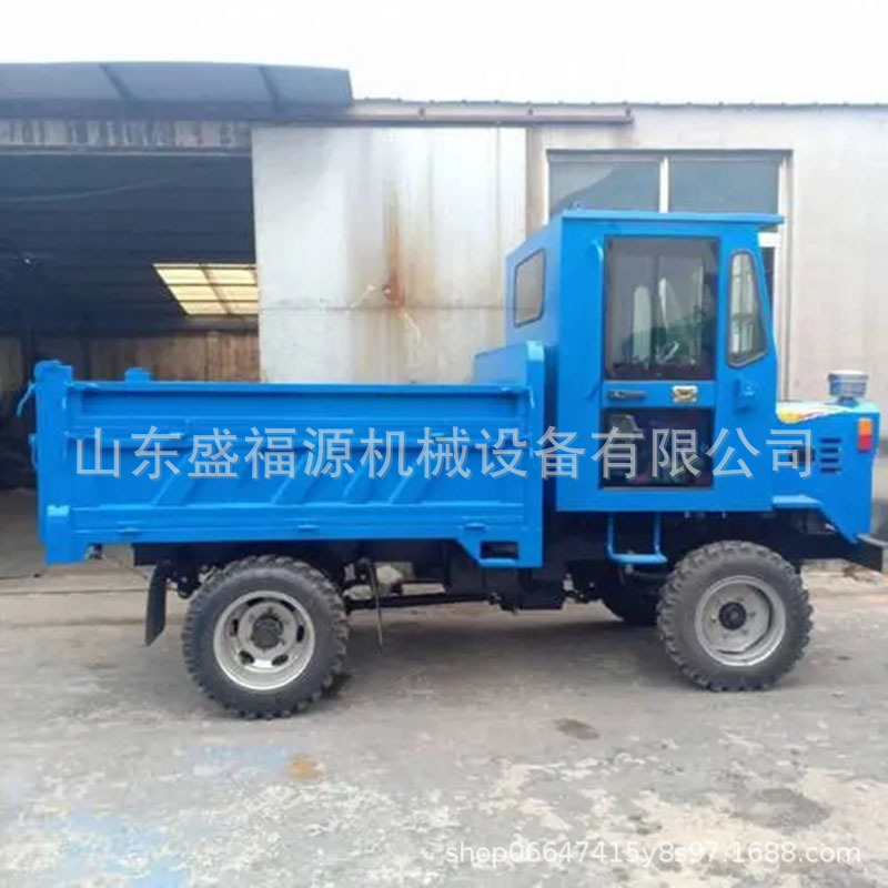 8t山林拉毛竹四轮运输车 农用拉货自卸四驱车 开山拉石头四不像车