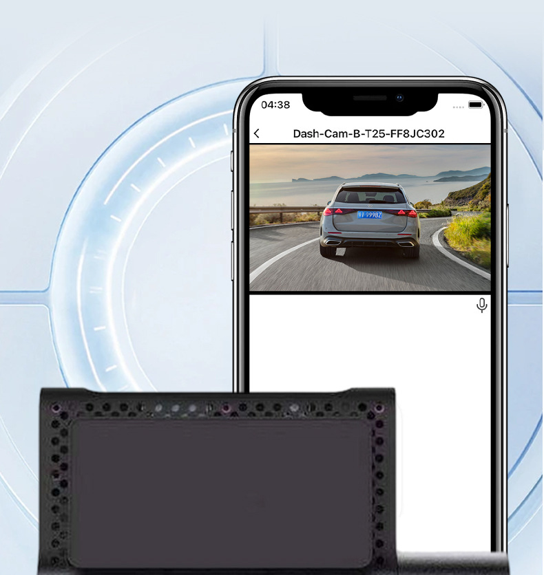 4K High-Definition Dash Cam with Dual Front and Rear Recording, Wifi Connectivity, Pure Aluminum Alloy Shell, Motion Detection, 3inch Screens