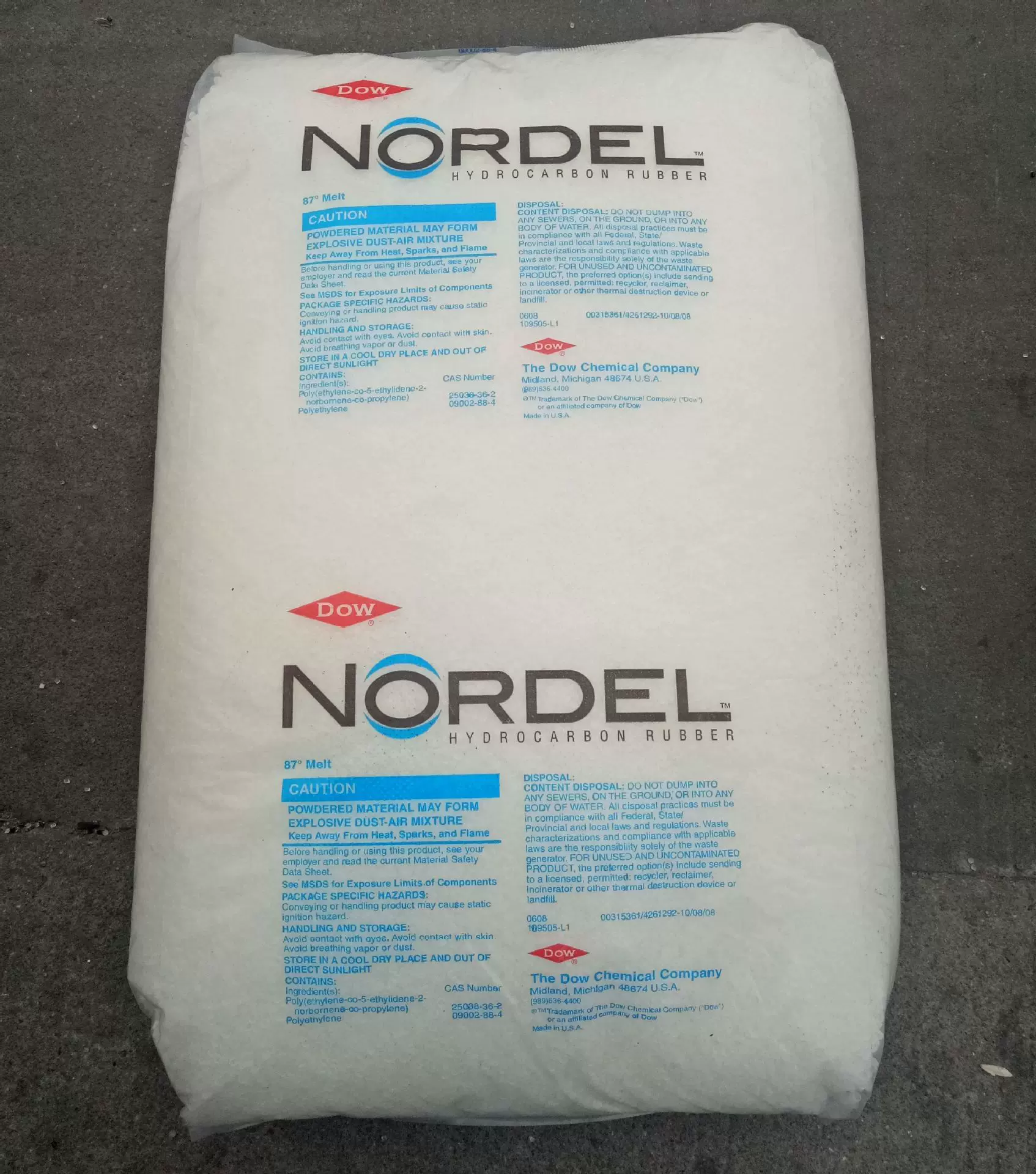 epdm注塑颗粒改性TPV供应EPDM美国陶氏三元乙丙橡胶4770P  软管