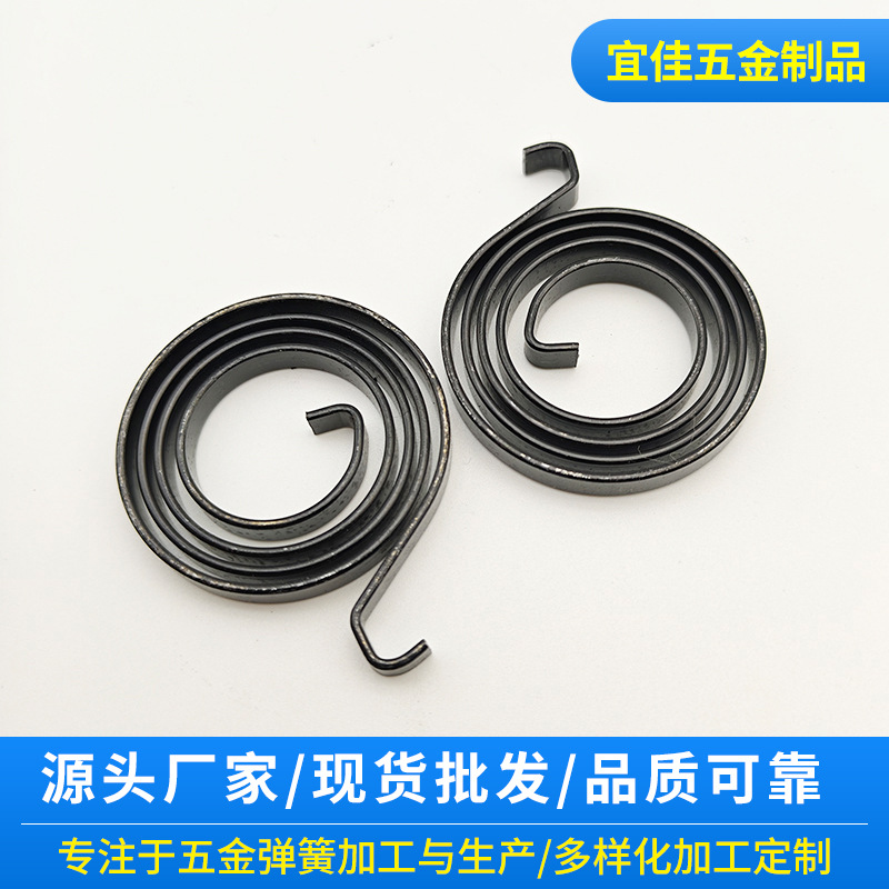 厂家定制涡卷弹簧涨紧轮张紧轮不锈钢发条收线厂高弹力