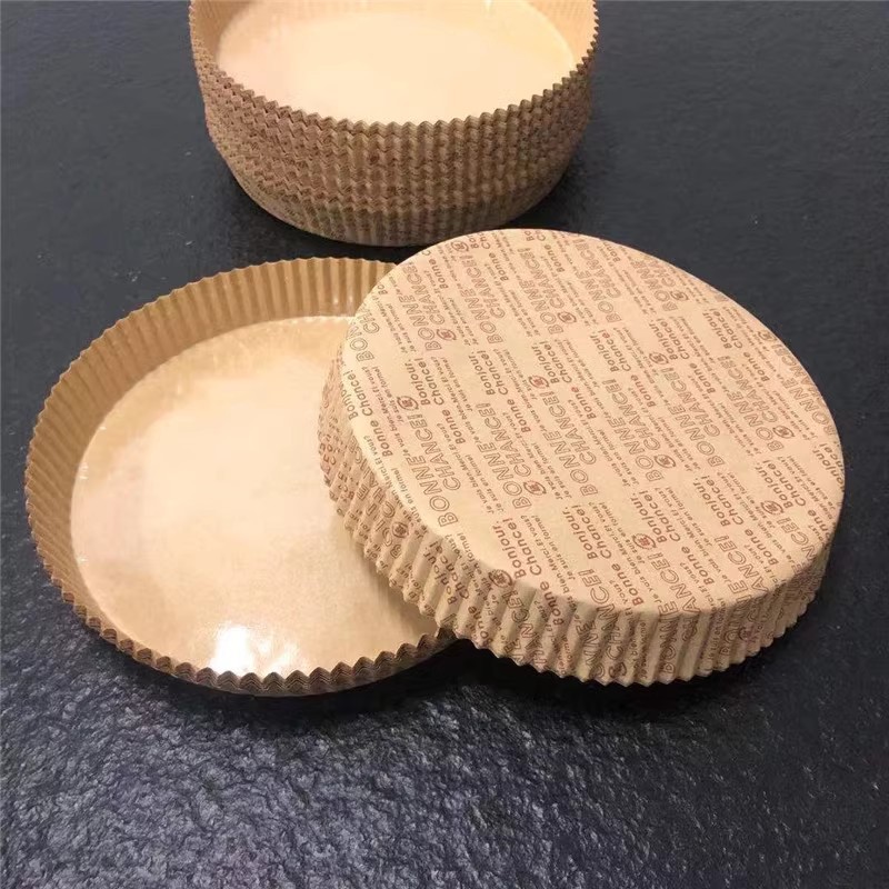 披萨饼底托盘4寸6寸纸托纸垫比萨圆形一次性纸盘空气炸锅专用纸
