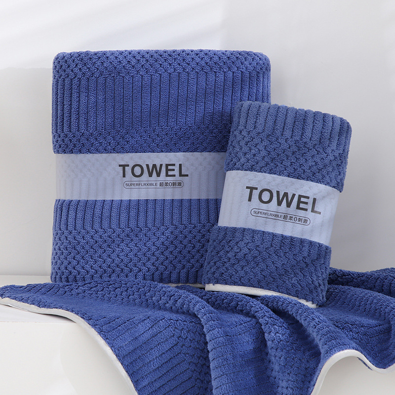 Coral fleece towel set adult bath quick-drying beach towel pineapple gift set bath towel wholesale logo Coral fleece towel set adult bath quick-drying beach towel pineapple gift set bath towel wholesale logo