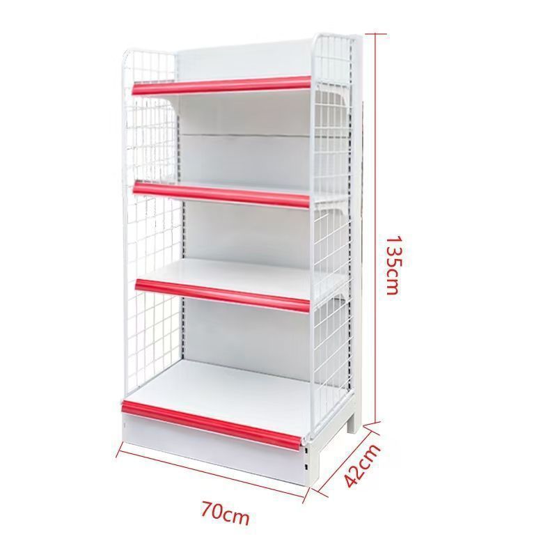 Estantes de exhibición de supermercados tiendas tiendas de bocadillos para madres y bebés multicapa de alimentos de doble cara combinados libremente y prácticos