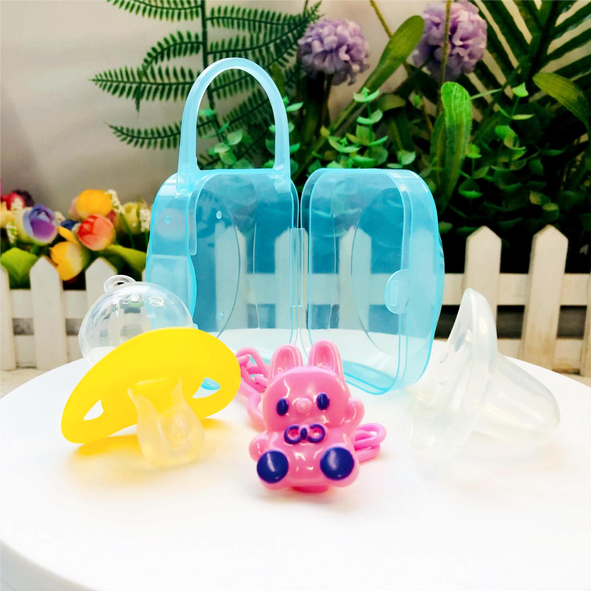 Source factory direct supply first-hand supply high quality bubble pacifier flat head sleep fake pacifier infants