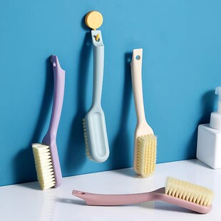 Shoe Brush Soft-Bristled Shoe Household Cleaning Multi-Functional Nano Shoe Washing Long-Handled Dust Removal Clothes Brush Plastic Hard Bristles