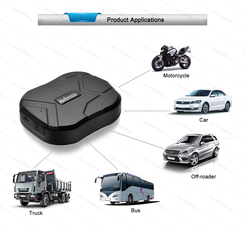 Tkstar905 Strong Magnetic Gps Locator Suitable for Car Motorcycle Battery Car Positioning Tracking