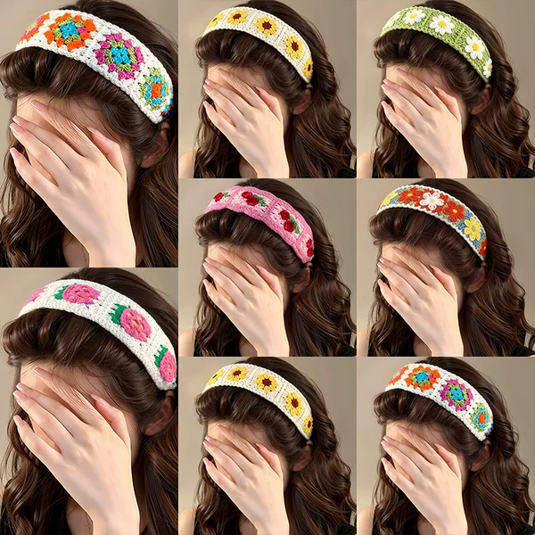 Korean-style wide-edged Velcro hair band for children and adults, hairband, forehead bangs and stray hair organizer, hair accessory