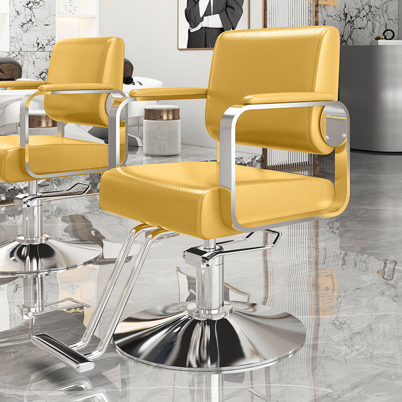 silla de peluquería silla de peluquería salón de peluquería taburete de corte de cabello especial de alta calidad taburete de elevación rotativo silla de peluquería al por mayor