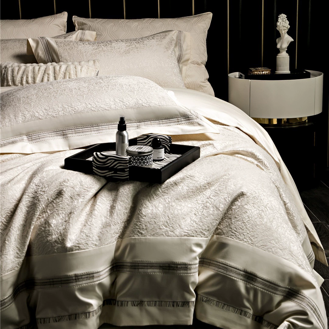 Итальянское высококлассное тату-белье bedding высокий уровень ощущения роскоши наслаждение из чистого хлопка и хлопка хлопок четыре предмета набор Эллис