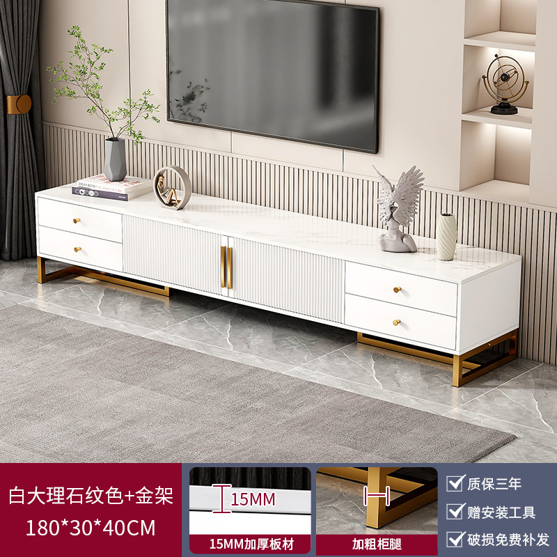 Mueble de TV, sala de estar, hogar 2025, nuevo apartamento pequeño, almacenamiento y almacenamiento, gabinete de TV simple moderno integrado