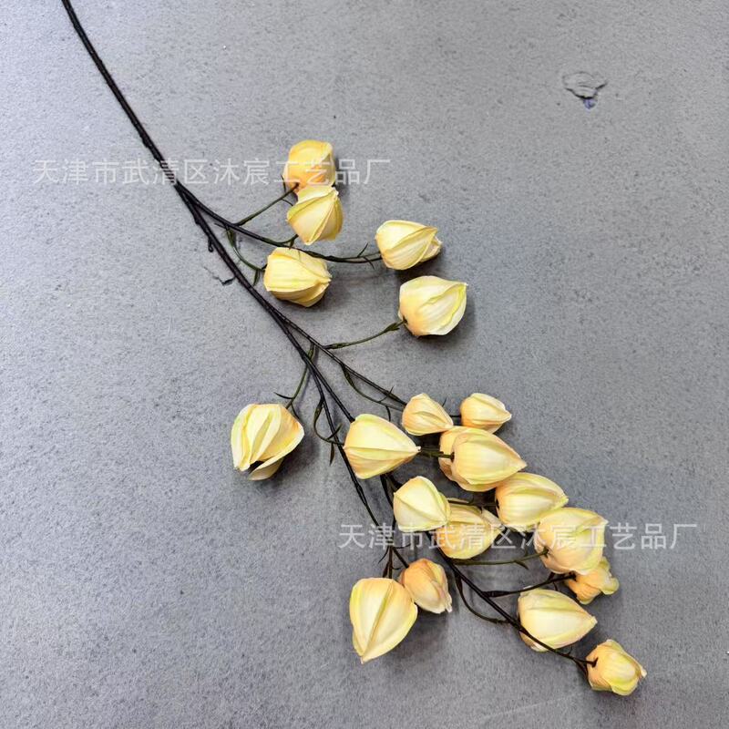 仿真灯笼果婚庆布景插花软装花泡沫木棉果艺商场陈列装饰拍摄道具|undefined