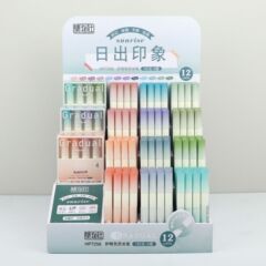 集物社目保護色セット蛍光ペンカラー手帳マーカー繊維筆頭絵画ペン耐摩耗性落書きペン